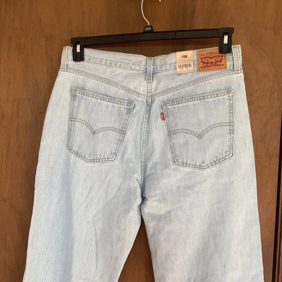 Levi’s Low pro midrise Straight leg jean distressed denim cotton 32 - Picture 7 of 17